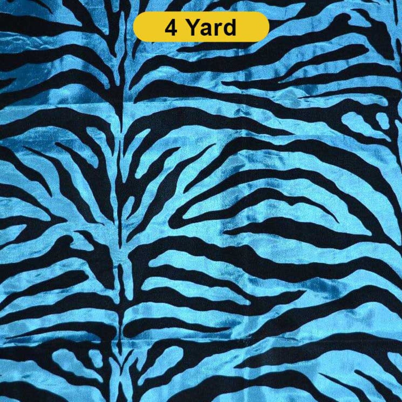 Flocking Velvet Zebra on Taffeta Fabric 60" Wide for Curtains, Apparel & Costumes